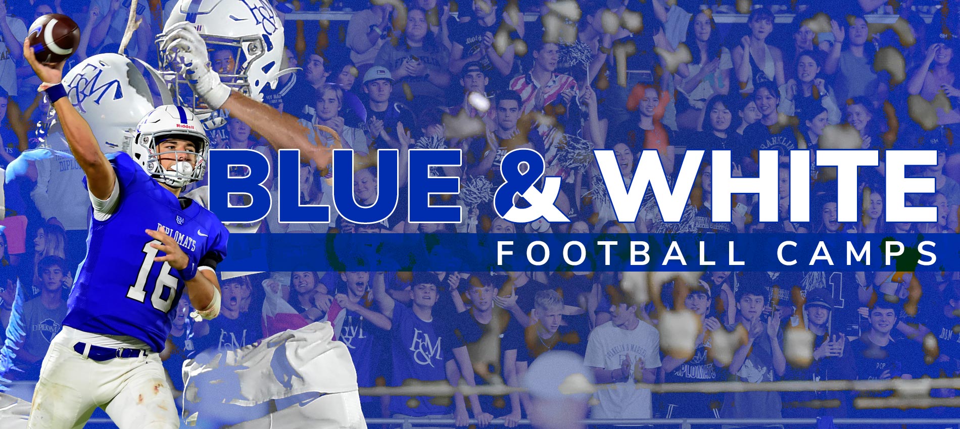 Blue & White Football Camps